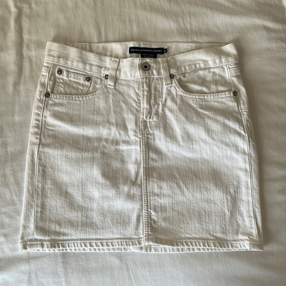 VINTAGE RALPH LAUREN SPORT mini skirt!